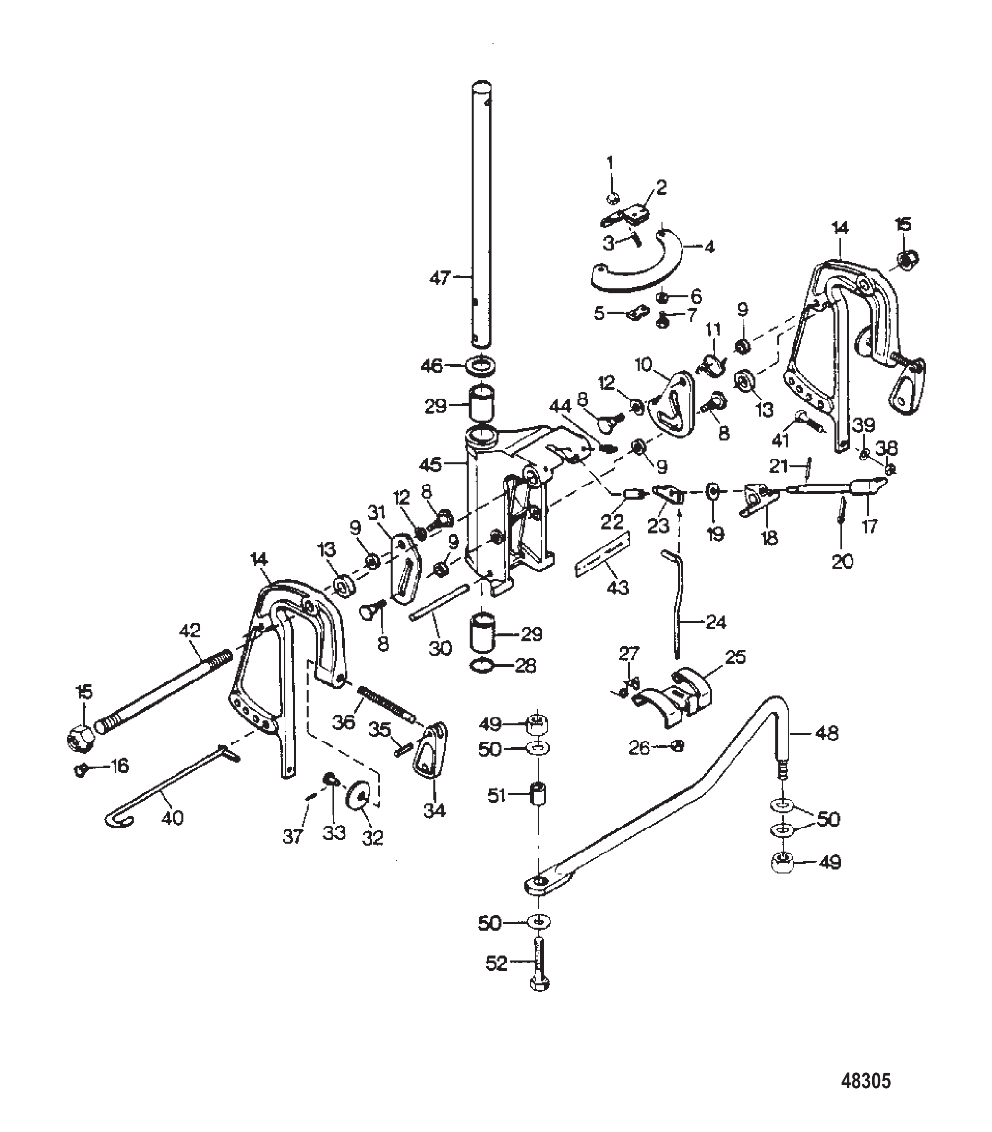 旋转支架组 Swivel Bracket Group