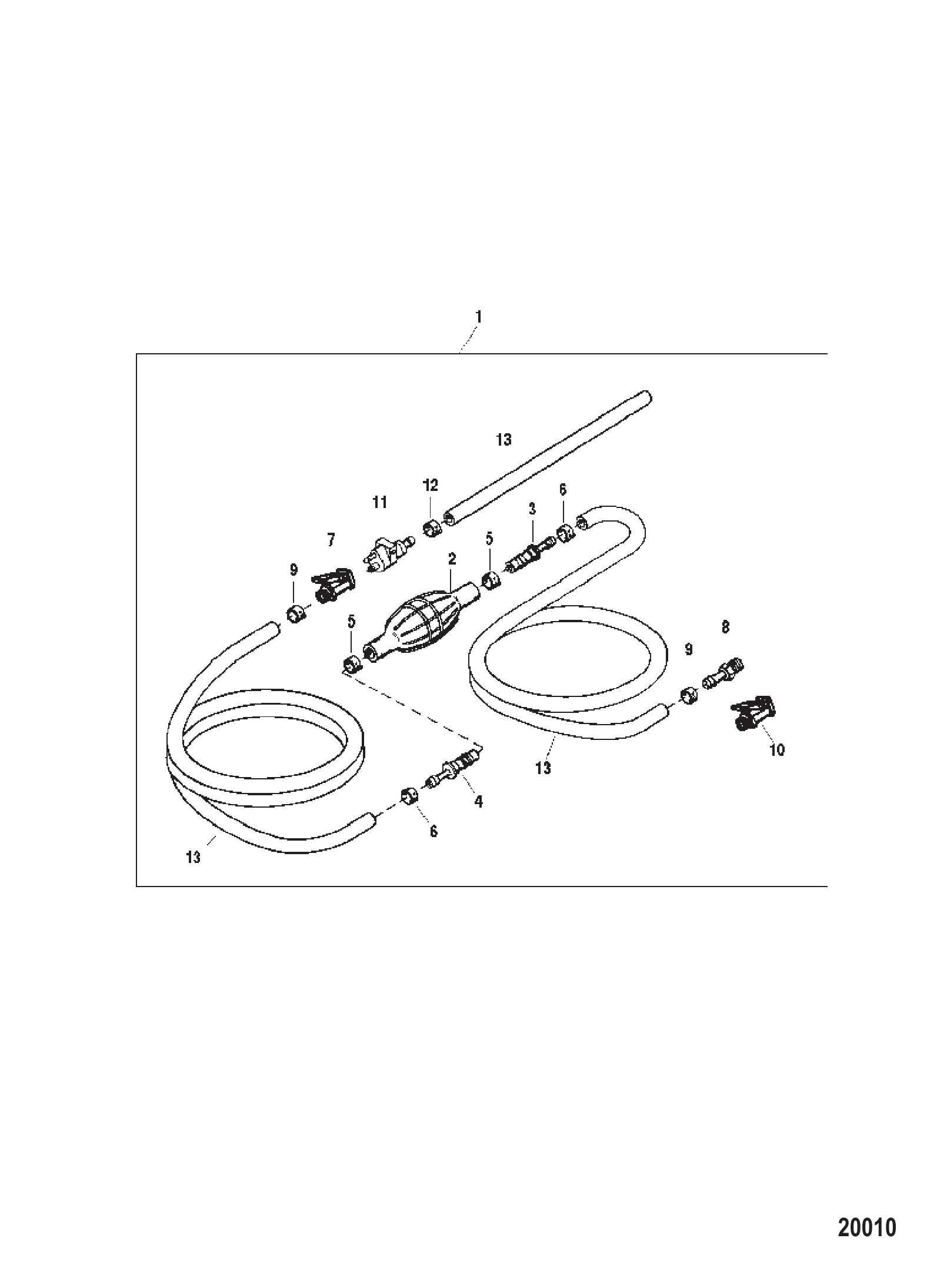 燃油管路总成 Fuel Line Assembly