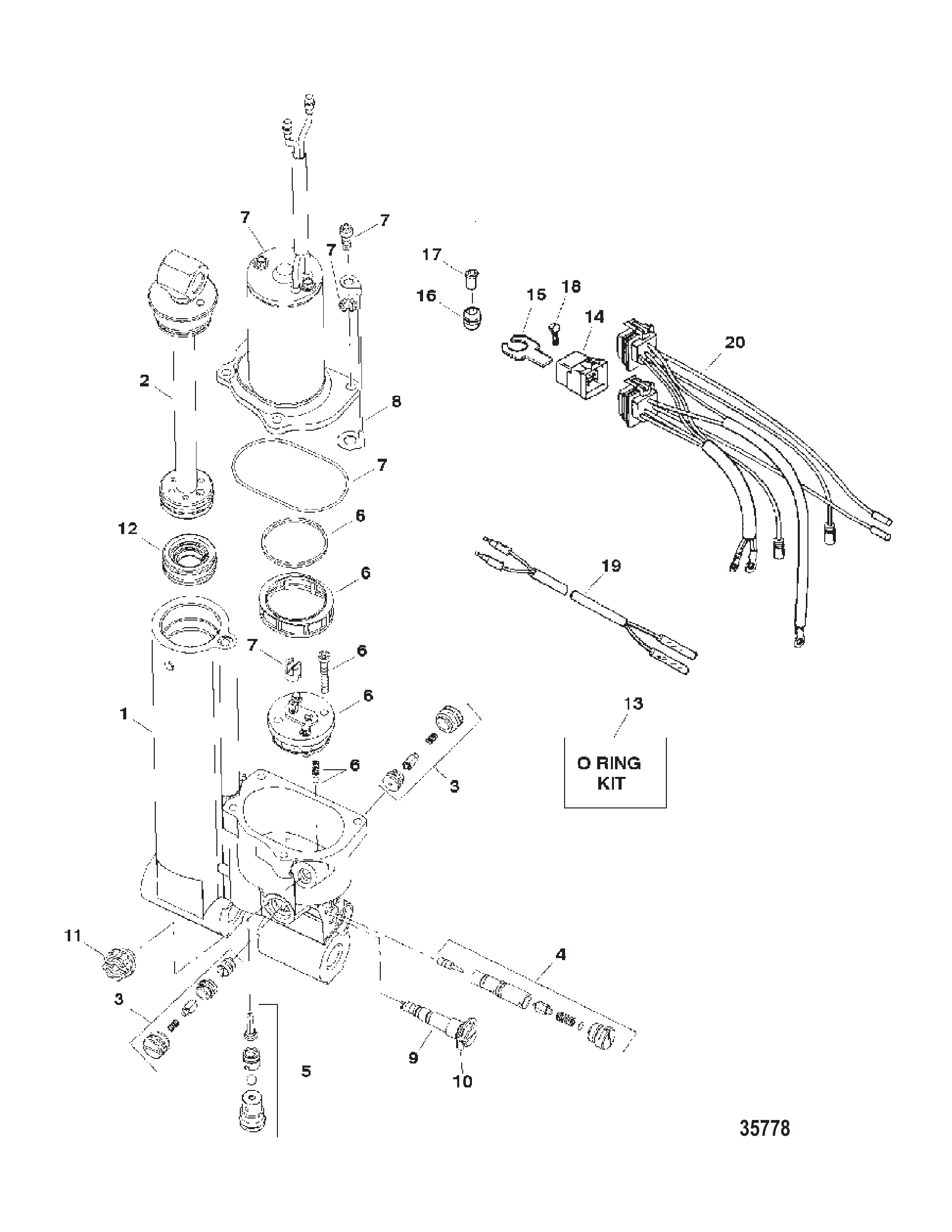 液压平衡总成 Trim Assembly Hydraulic