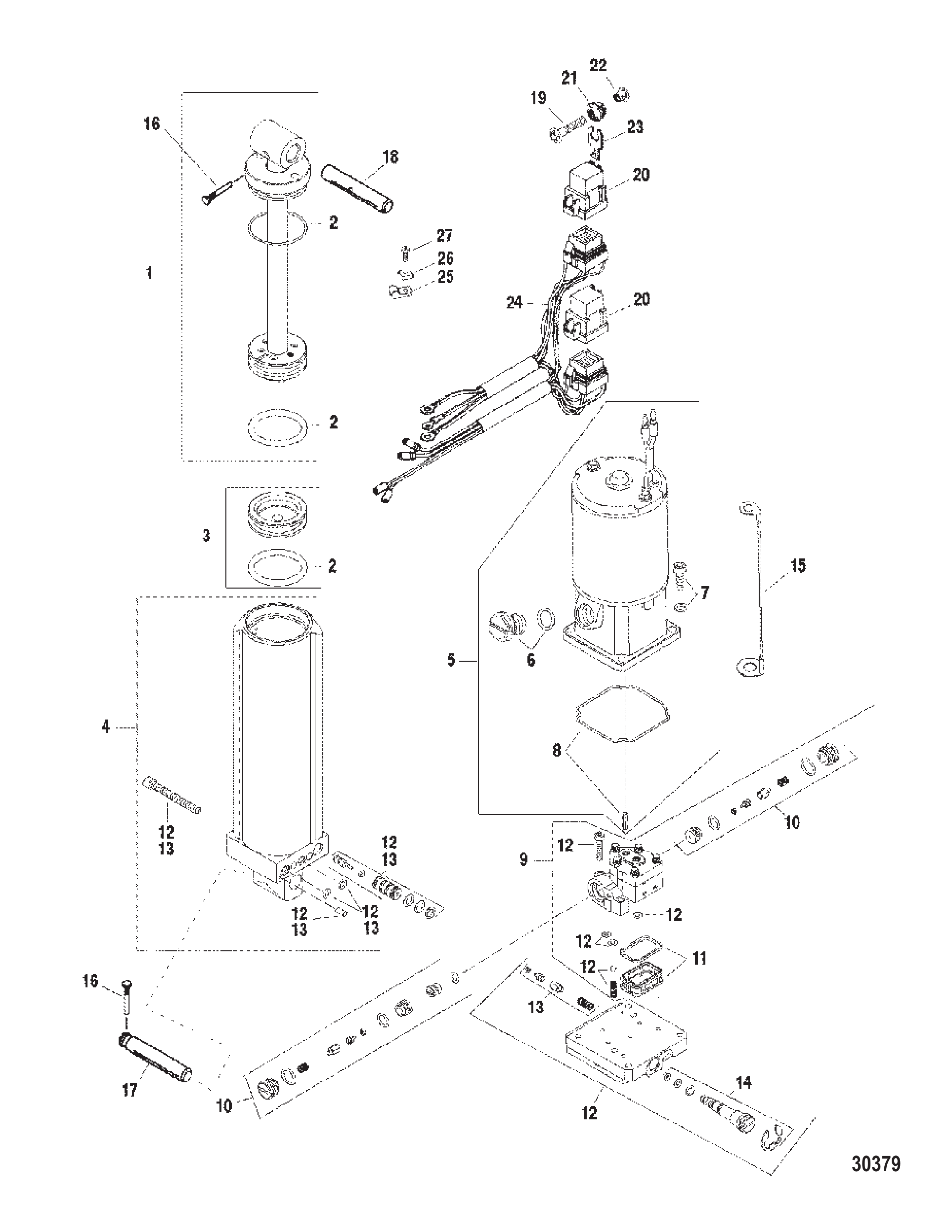泵/电机总成 (830250A3) Pump/Motor Assembly (830250A3)