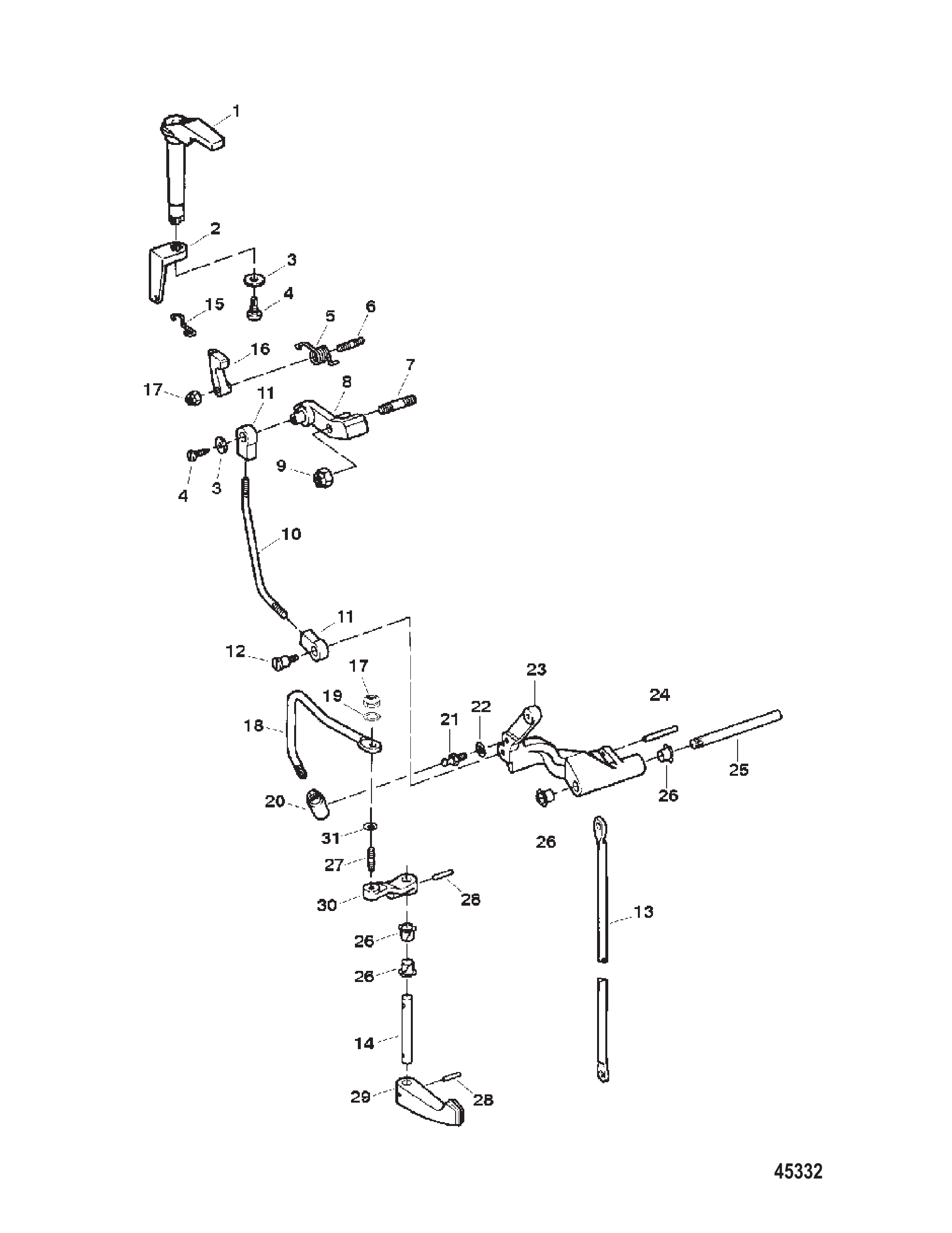 换挡连杆 Shift Linkage
