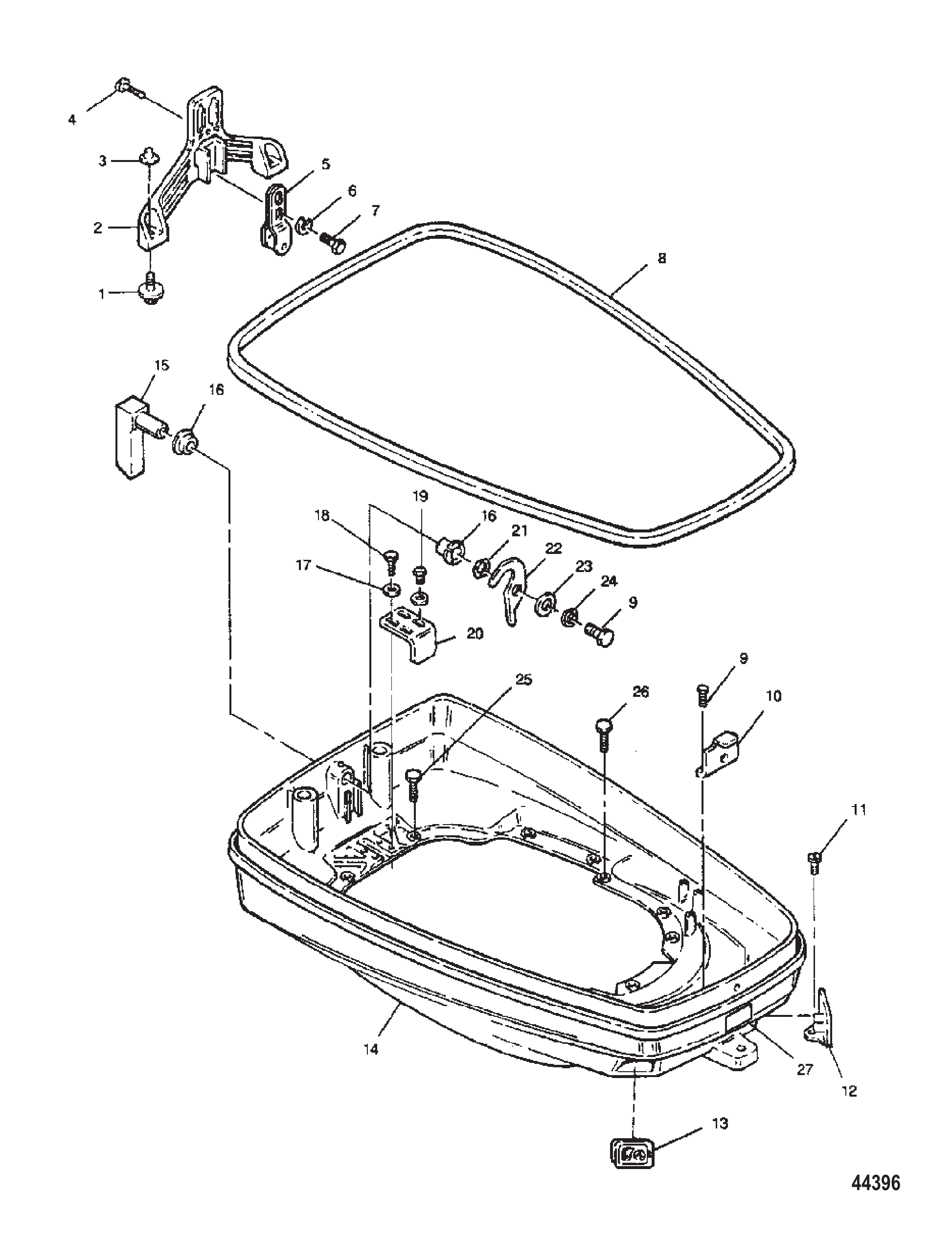底罩/支撑板 Bottom Cowl / Support Plate