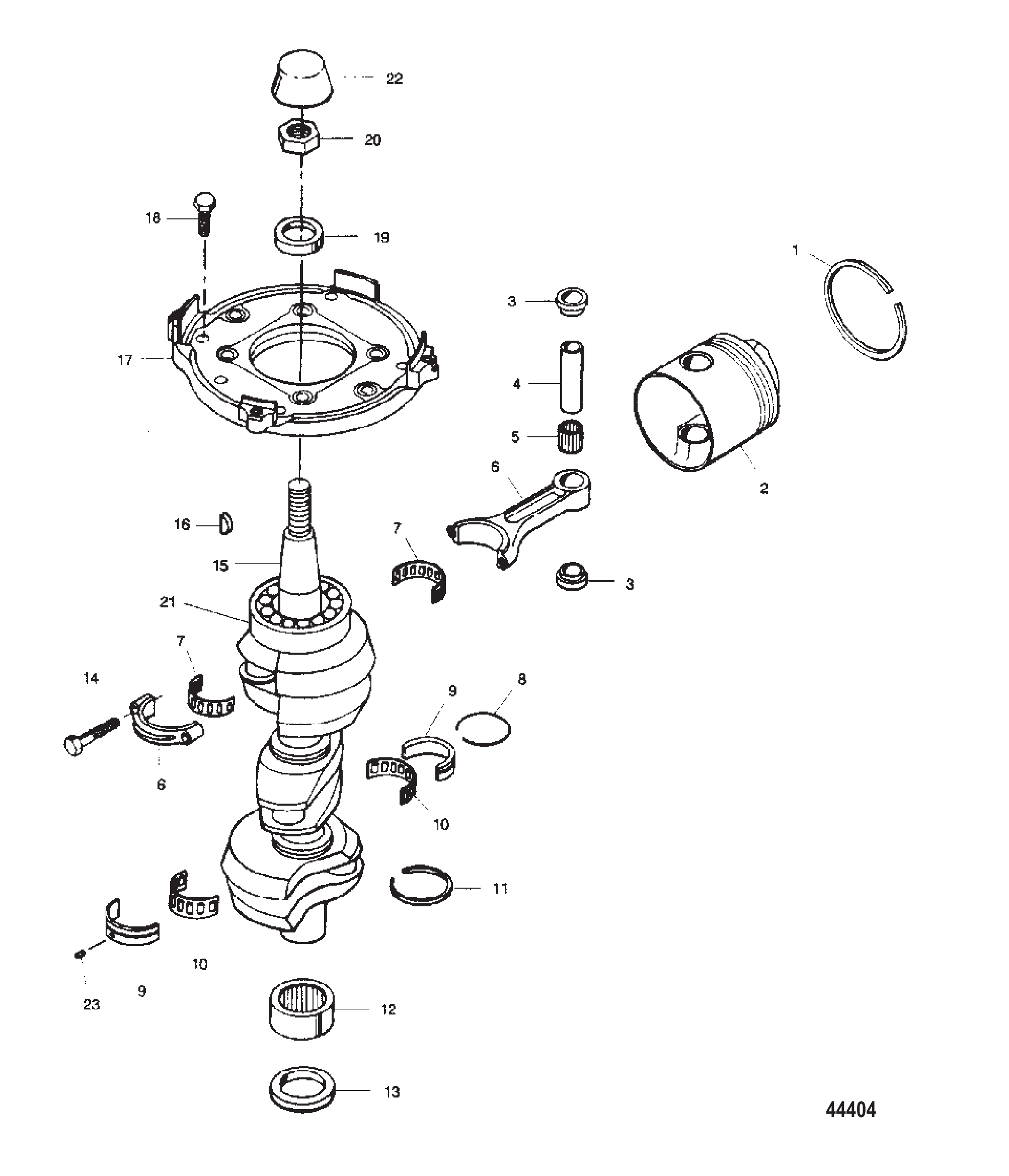曲轴和活塞 Crankshaft and Piston