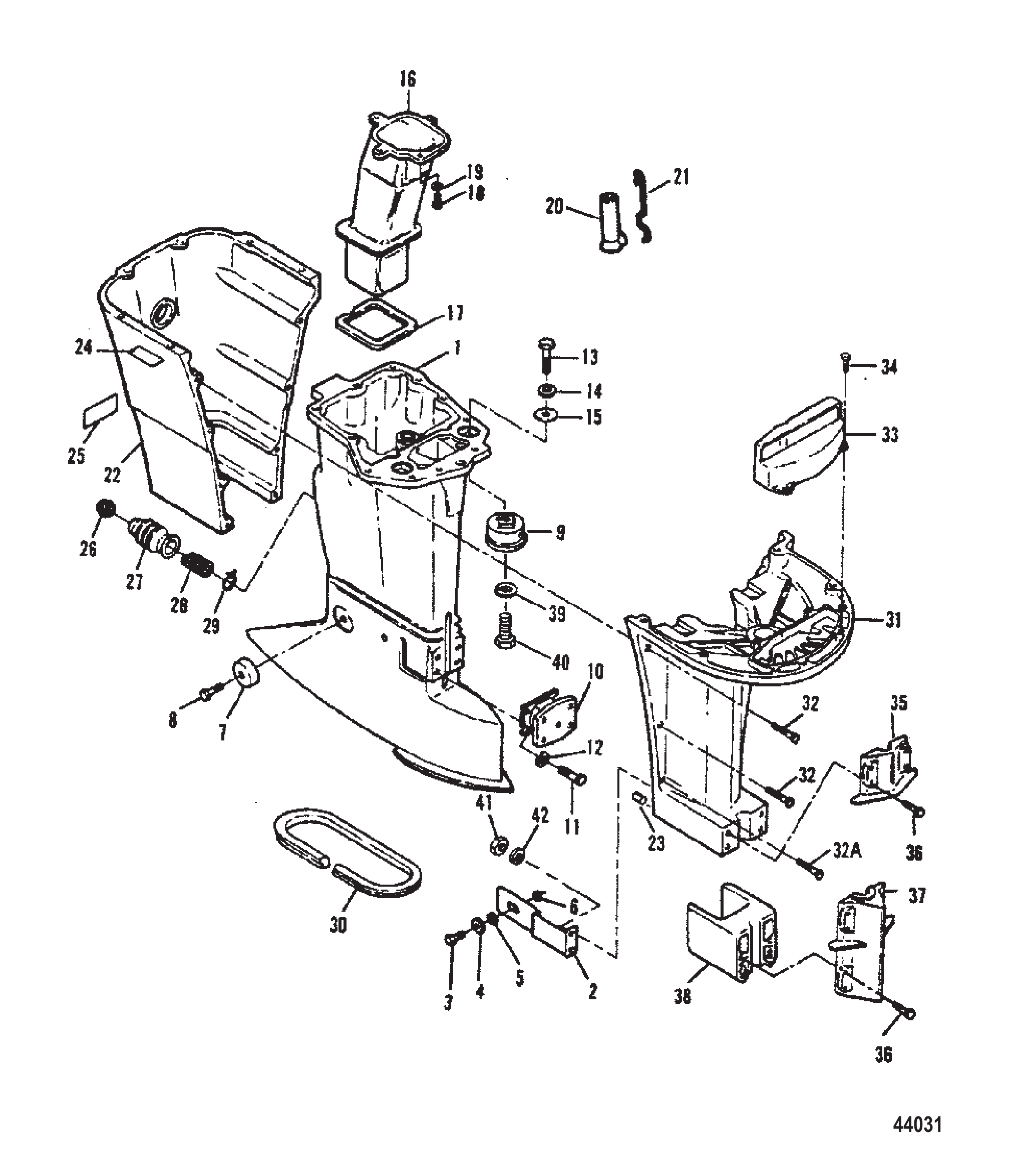 驱动轴壳体 Driveshaft Housing