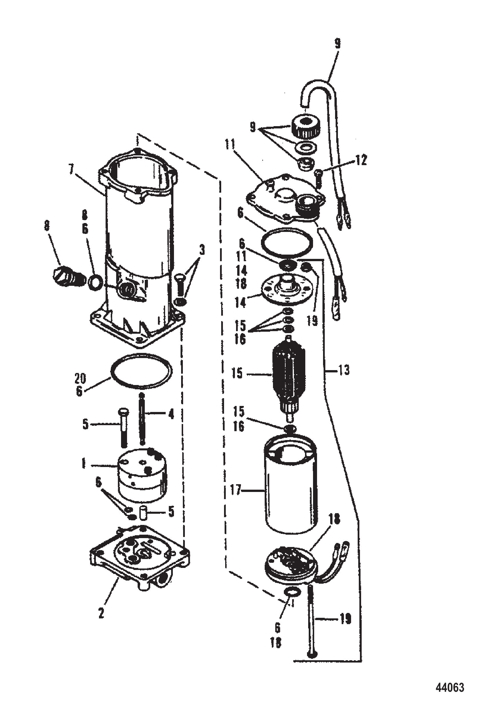 泵/电机总成 Pump/Motor Assembly