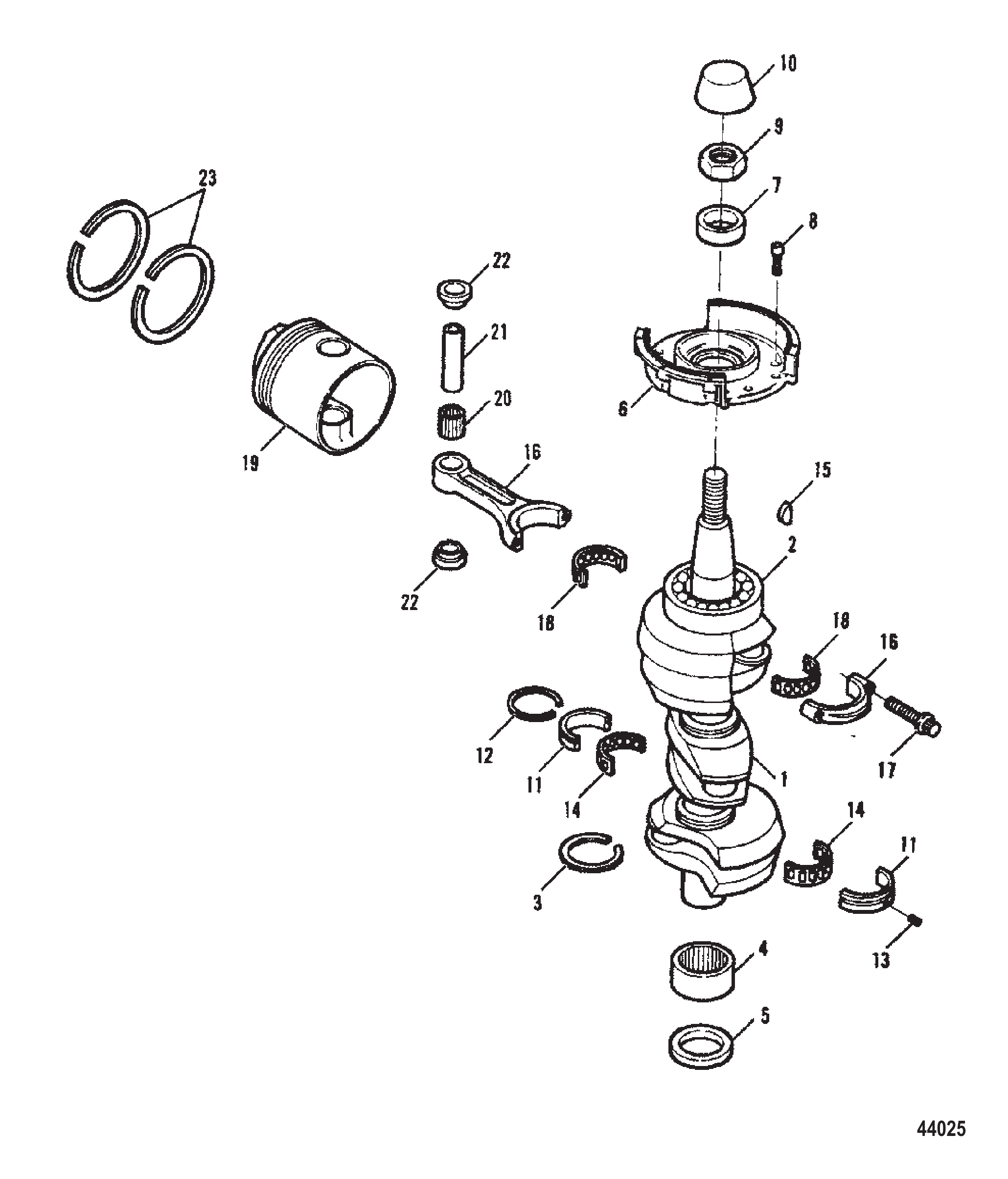 曲轴和活塞 Crankshaft and Piston