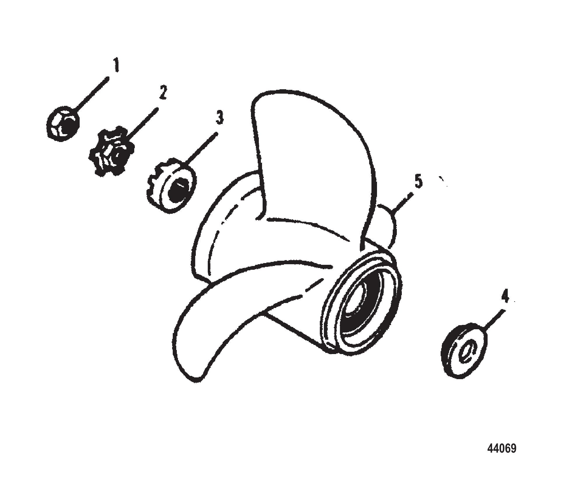 螺旋桨-喇叭形轮毂 Propeller-Flared Hub