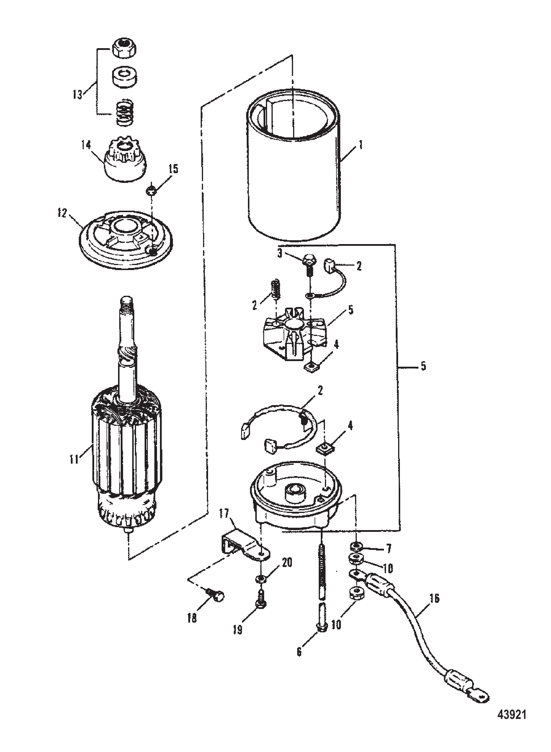 启动器总成 Starter Assembly