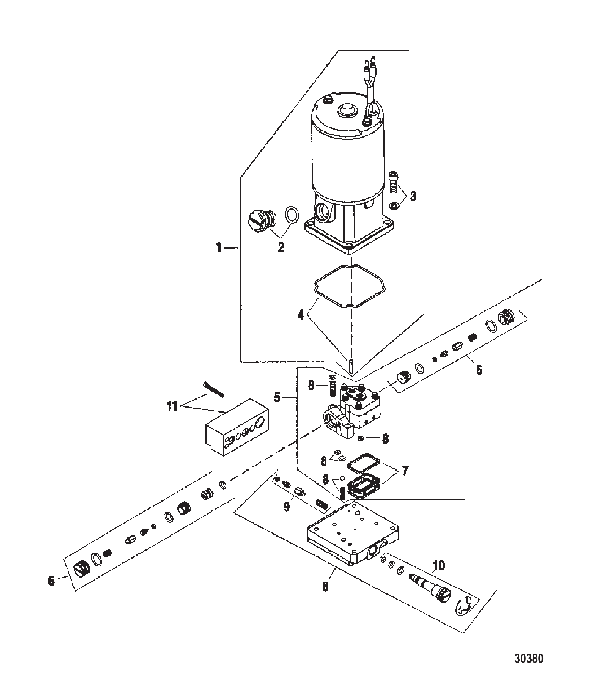 泵/马达总成 (832021A1 或 832021A9) PUMP/MOTOR ASSEMBLY (832021A1 OR 832021A9)
