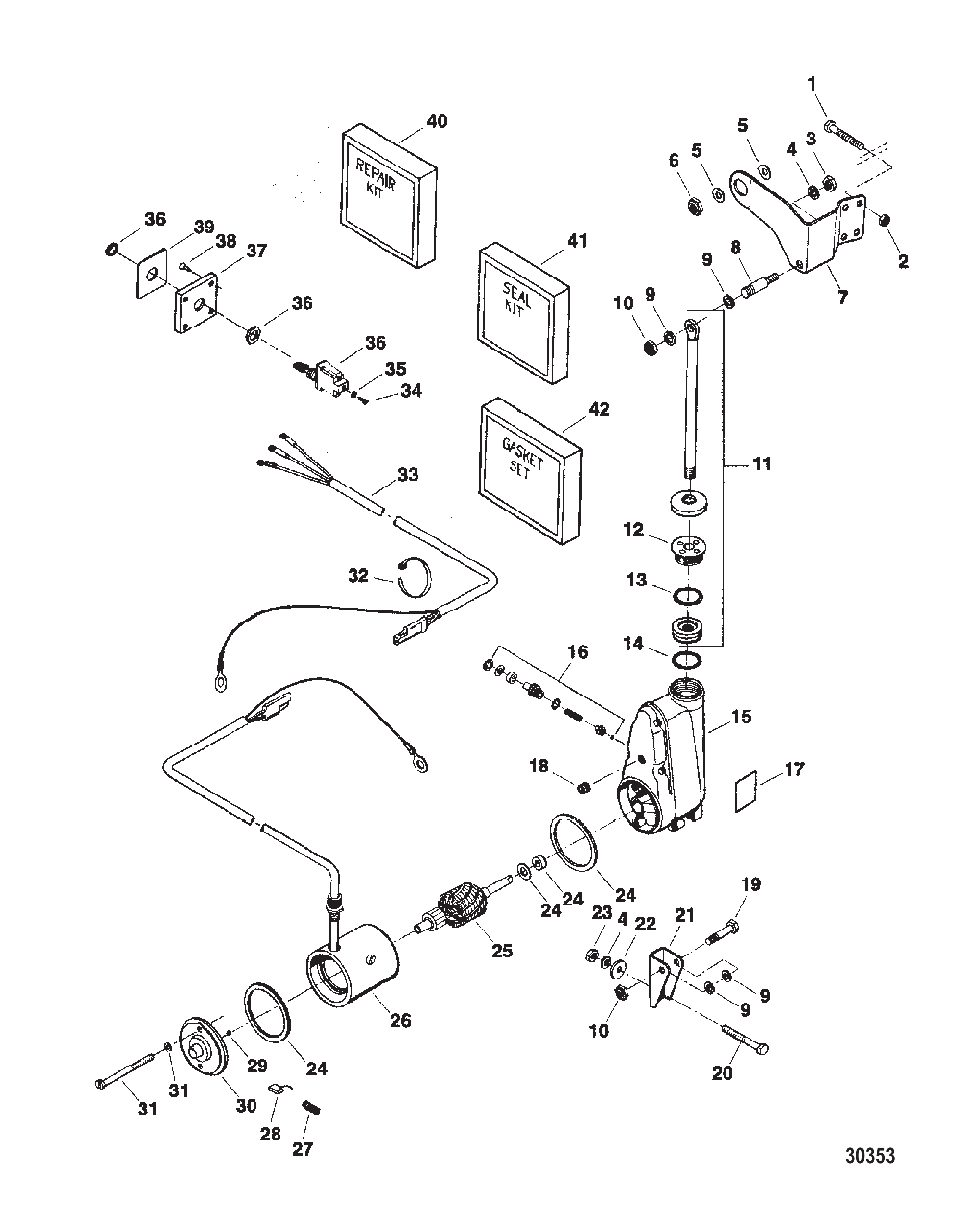 倾斜装置 (F5H143) TILT ASSEMBLY (F5H143)