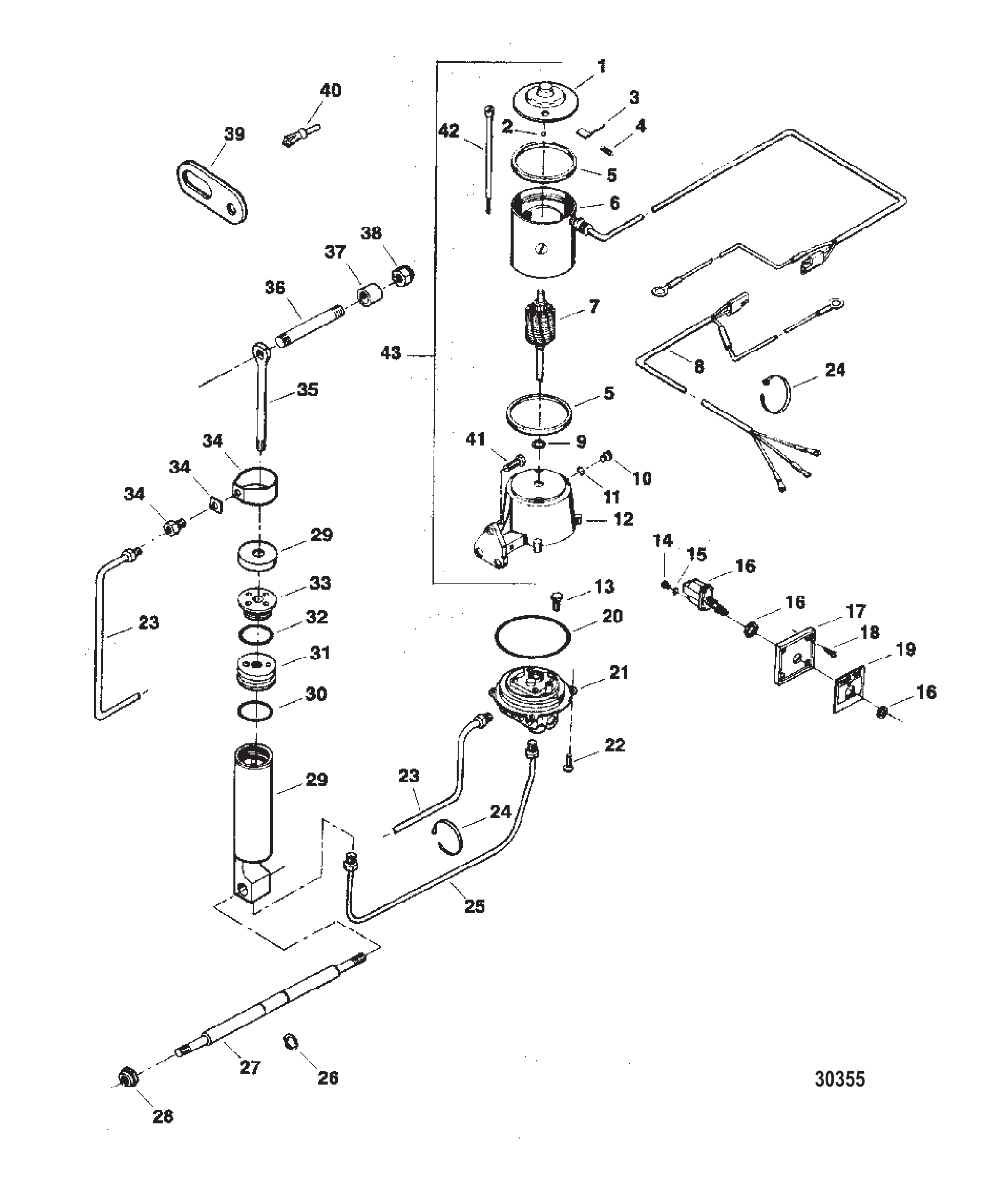 倾斜装置 (F5H144) TILT ASSEMBLY (F5H144)