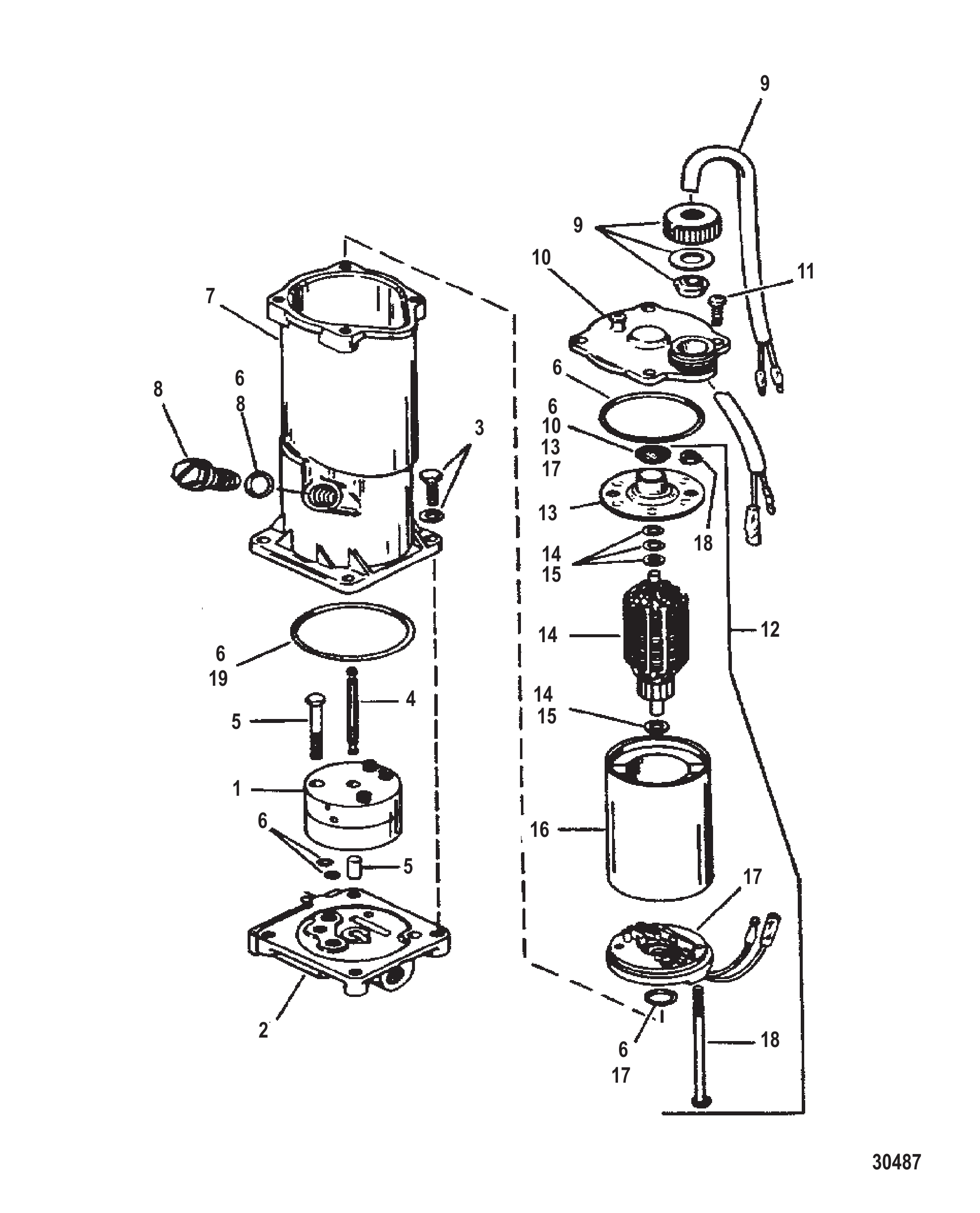 泵/马达总成 (819480A1) PUMP/MOTOR ASSEMBLY (819480A1)