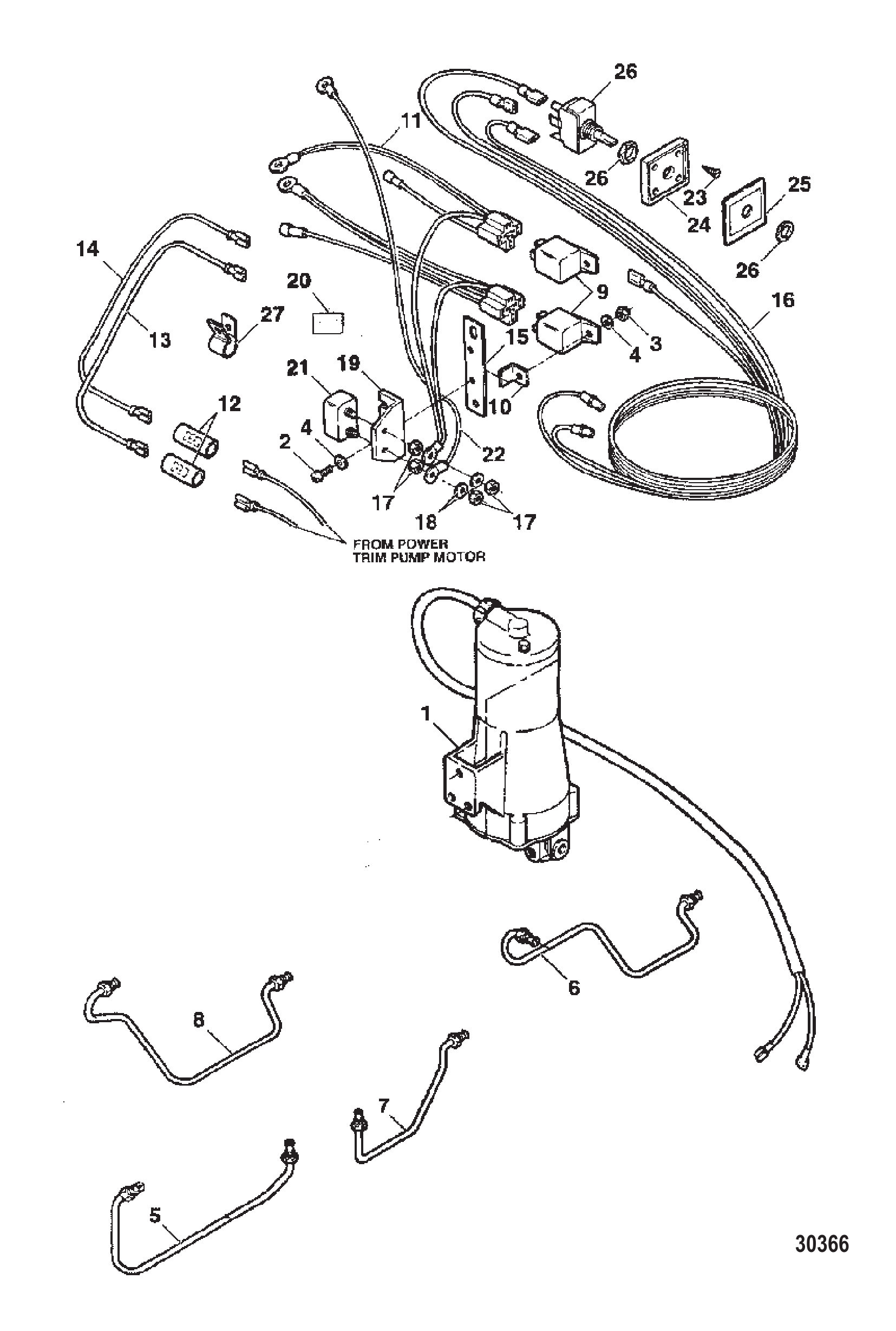 泵/马达套件 (FK654541) PUMP/MOTOR KIT (FK654541)