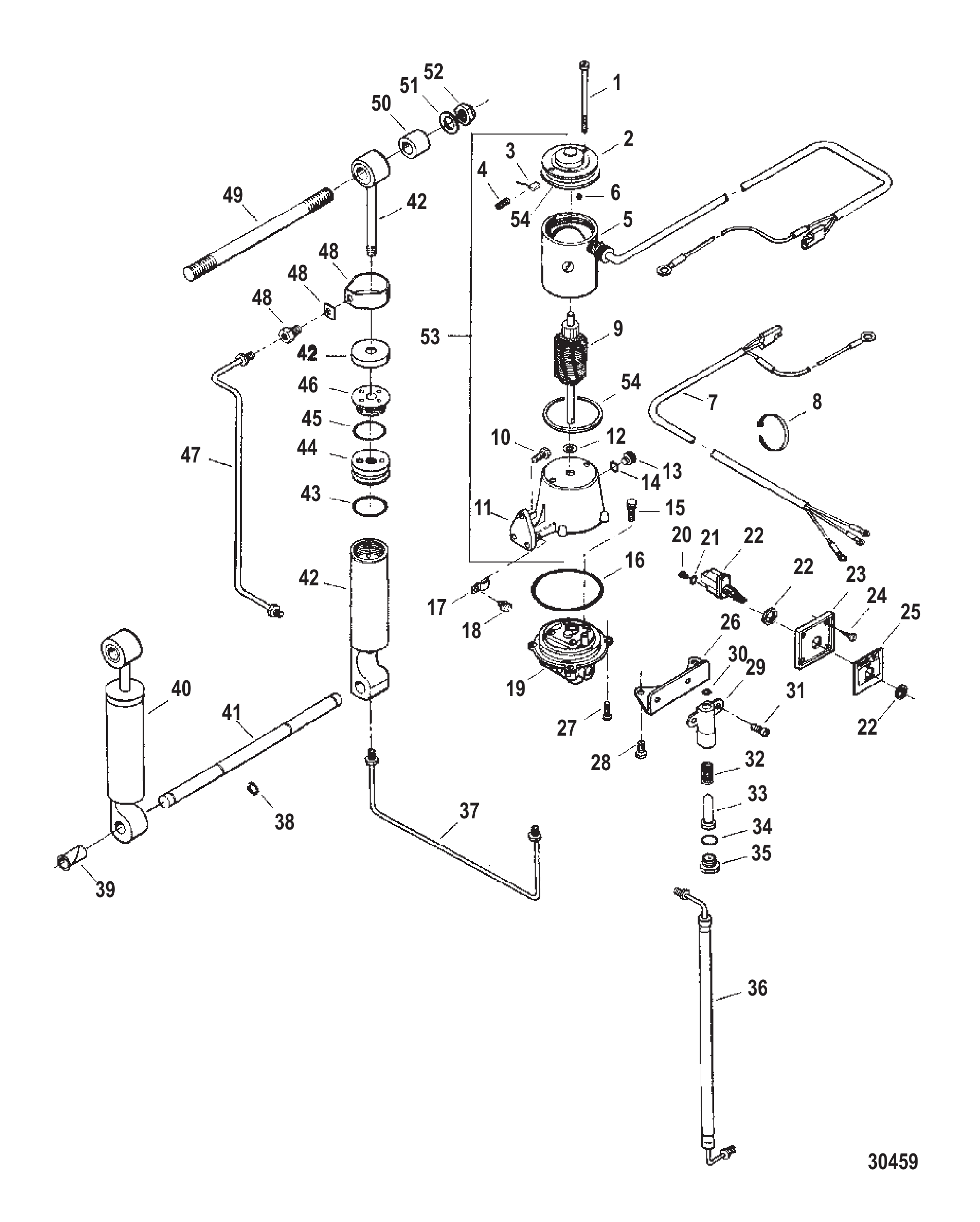 倾斜装置 (F5H145/F5H145-1 & F5H146) TILT ASSEMBLY (F5H145/F5H145-1 & F5H146)