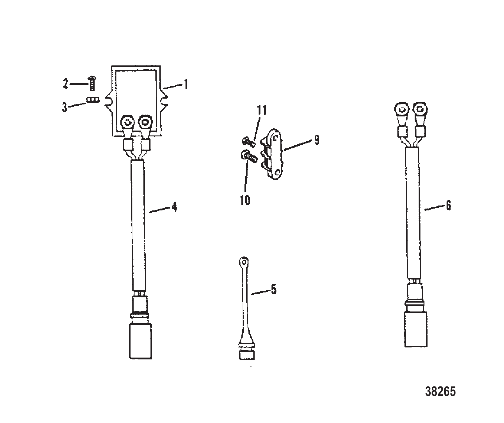电气组件（电压调节器和线束） ELECTRIC COMPONENTS (VOLTAGE REGULATOR AND HARNESS)