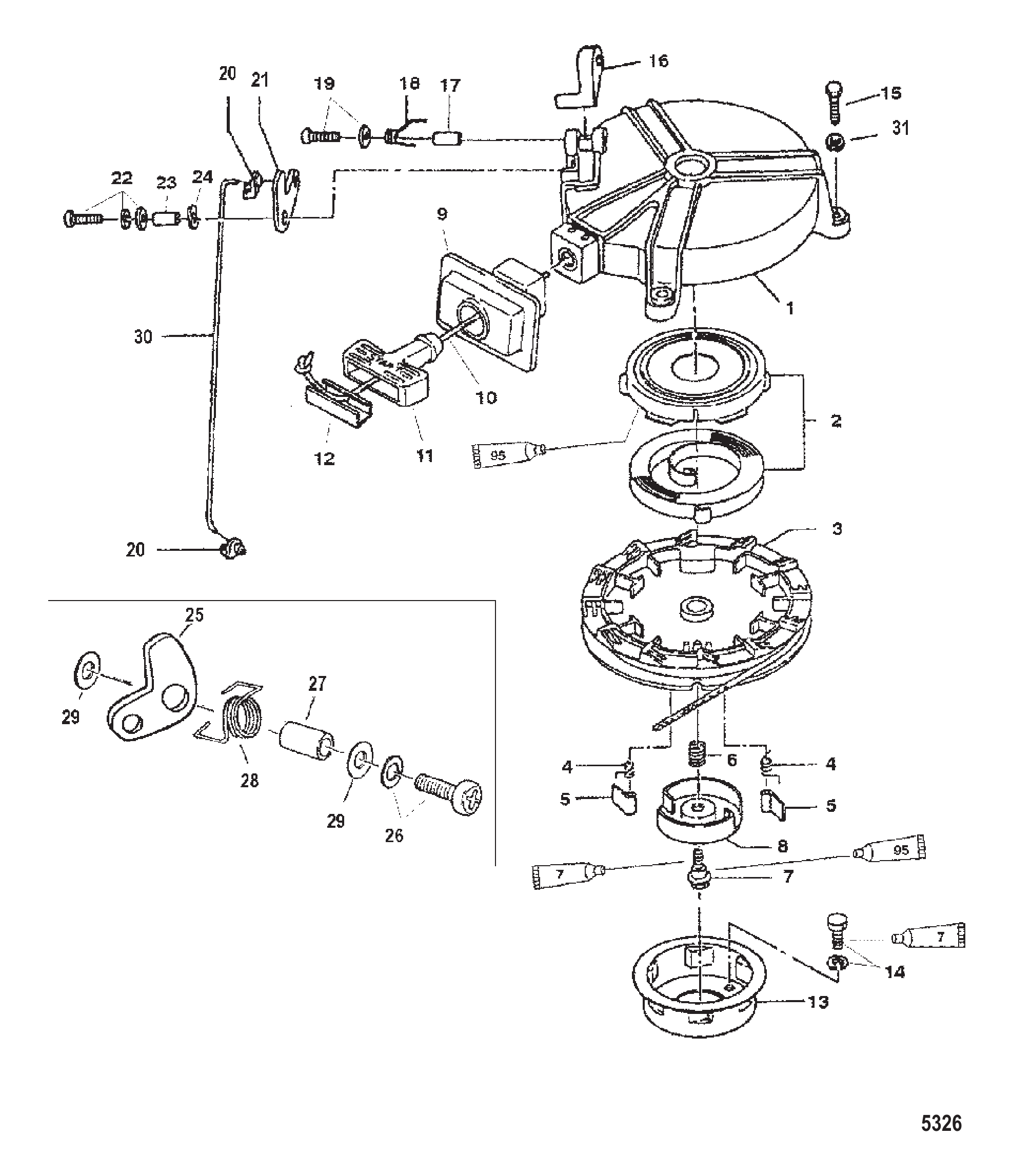反冲启动器 Recoil Starter