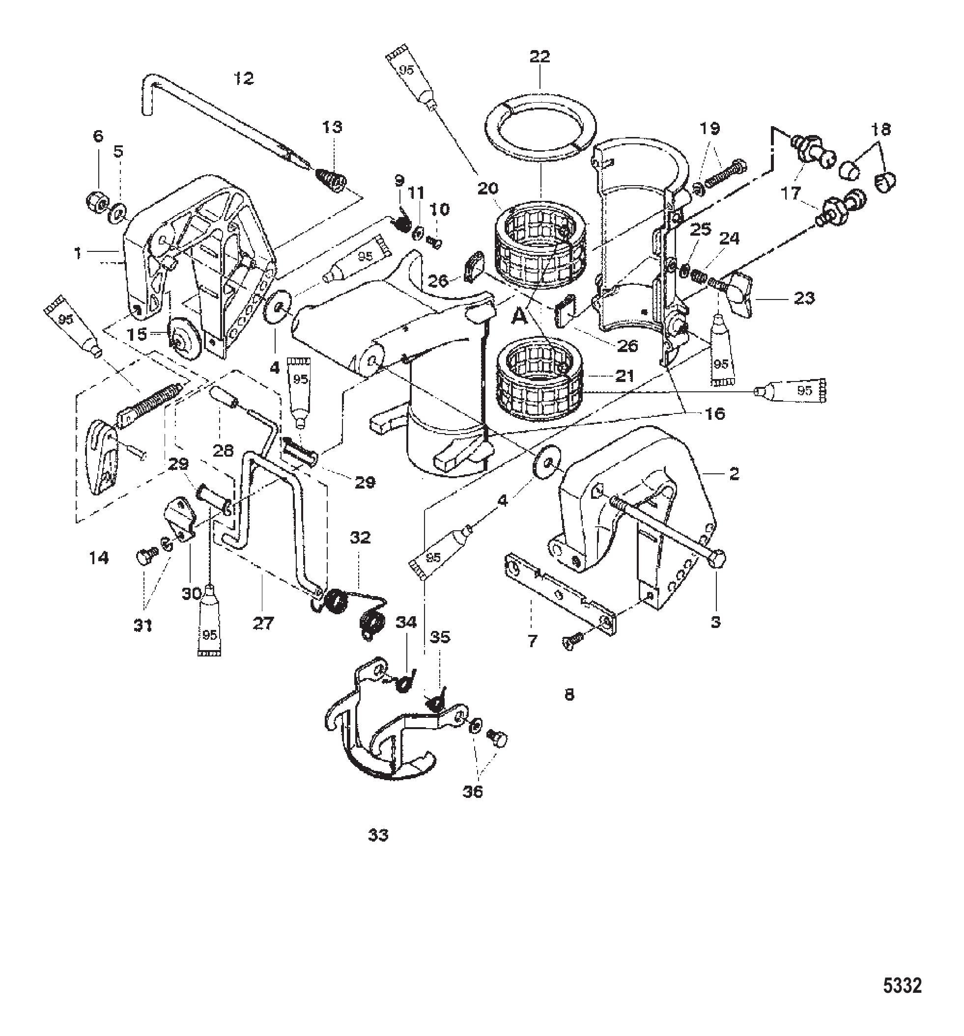 夹紧与旋转支架 Clamp and Swivel Brackets