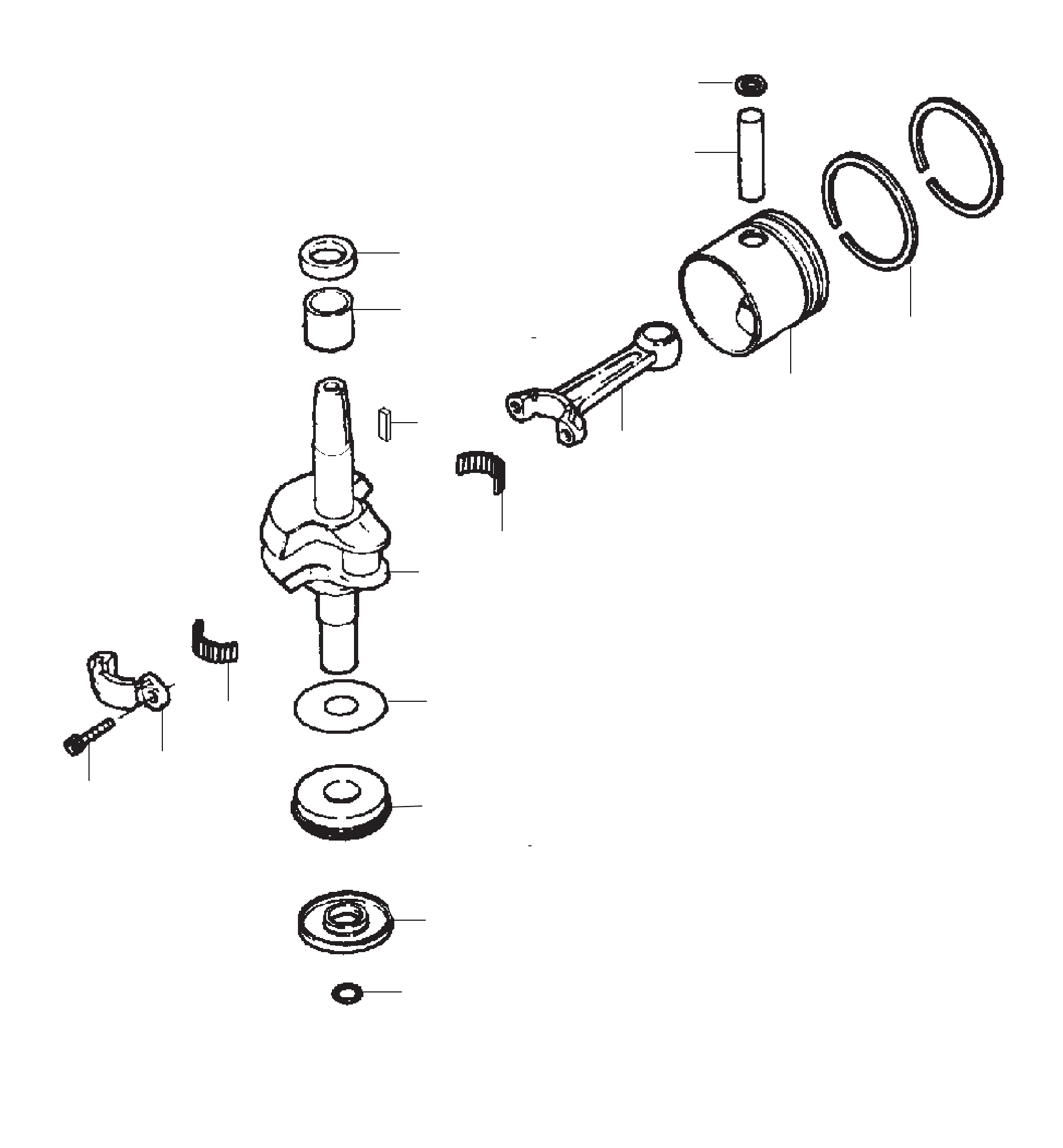 曲轴与活塞 CRANKSHAFT AND PISTON