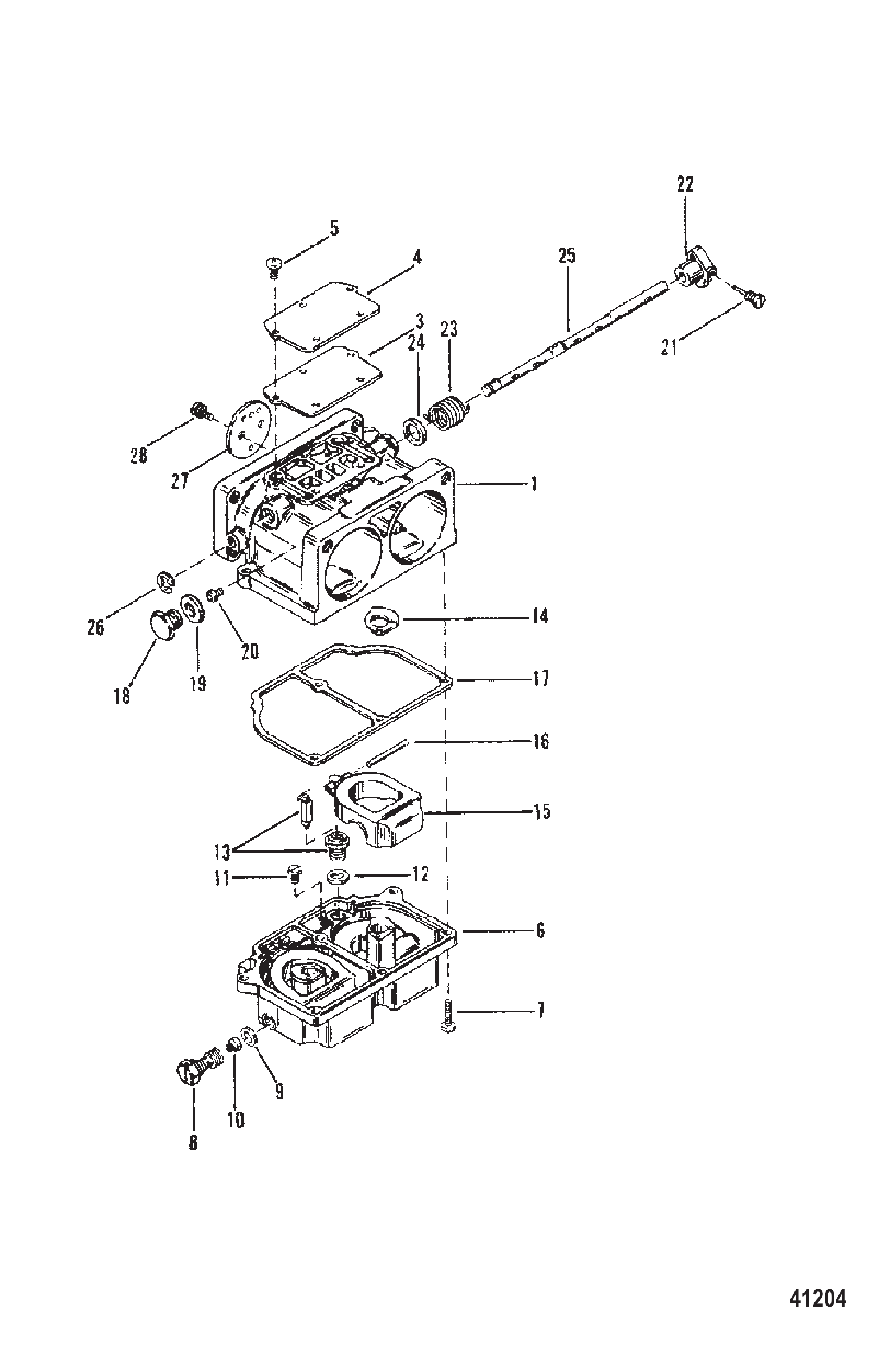 化油器总成 Carburetor Assembly