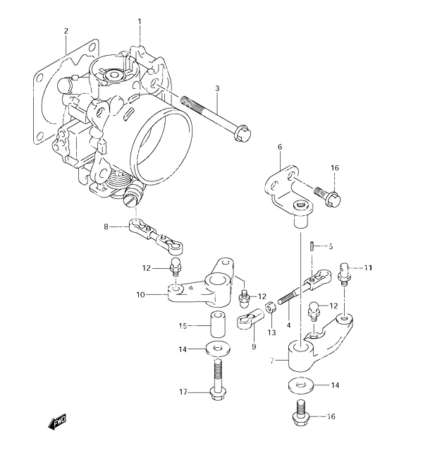 节气门体 Throttle Body