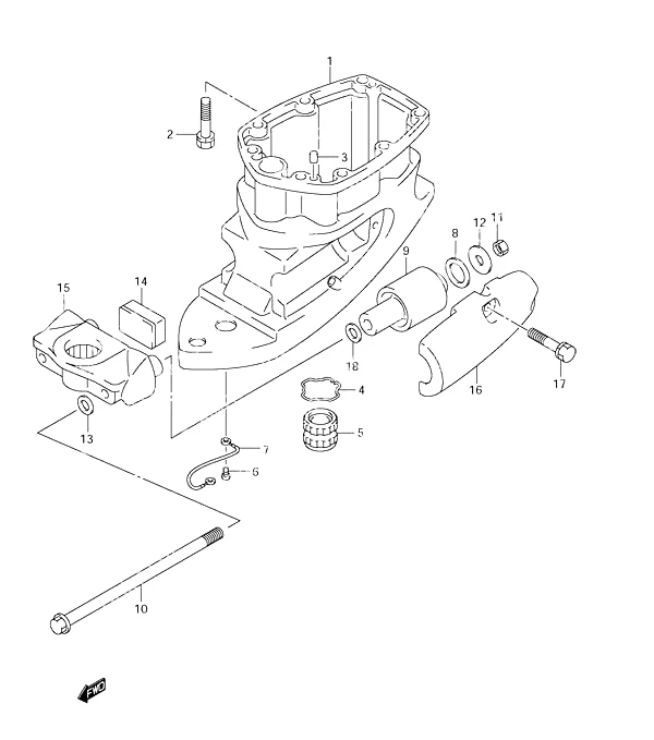 驱动轴壳体 Drive Shaft Housing