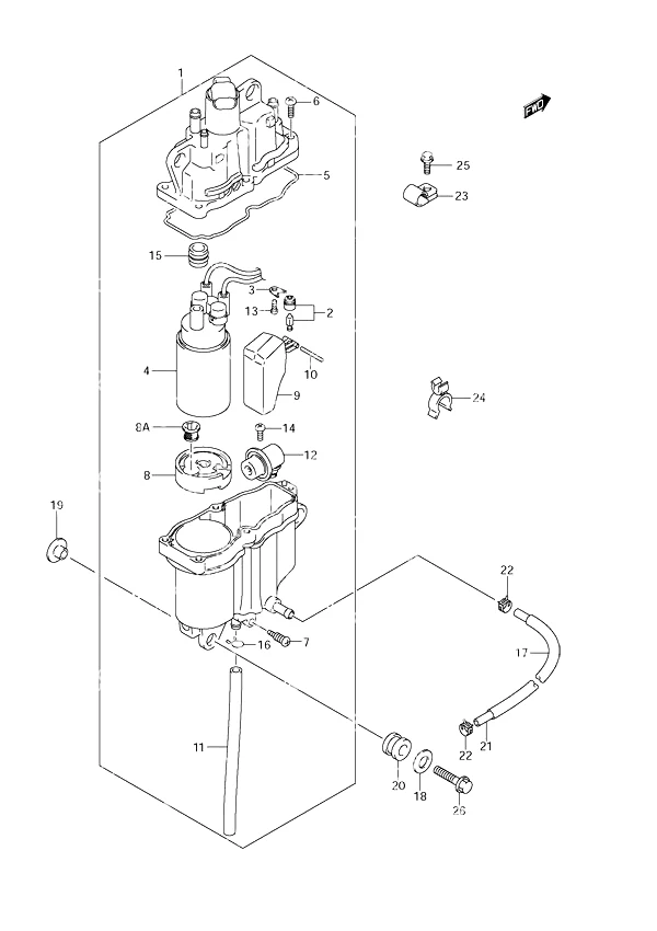 燃油蒸汽分离器 Fuel Vapor Separator