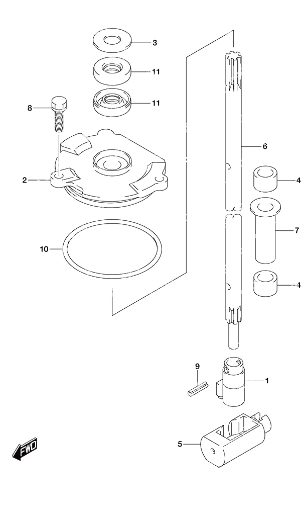 换挡拉杆 Shift Rod