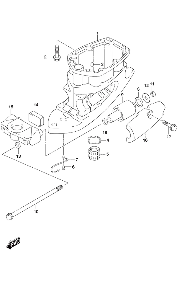 驱动轴壳体 Drive Shaft Housing