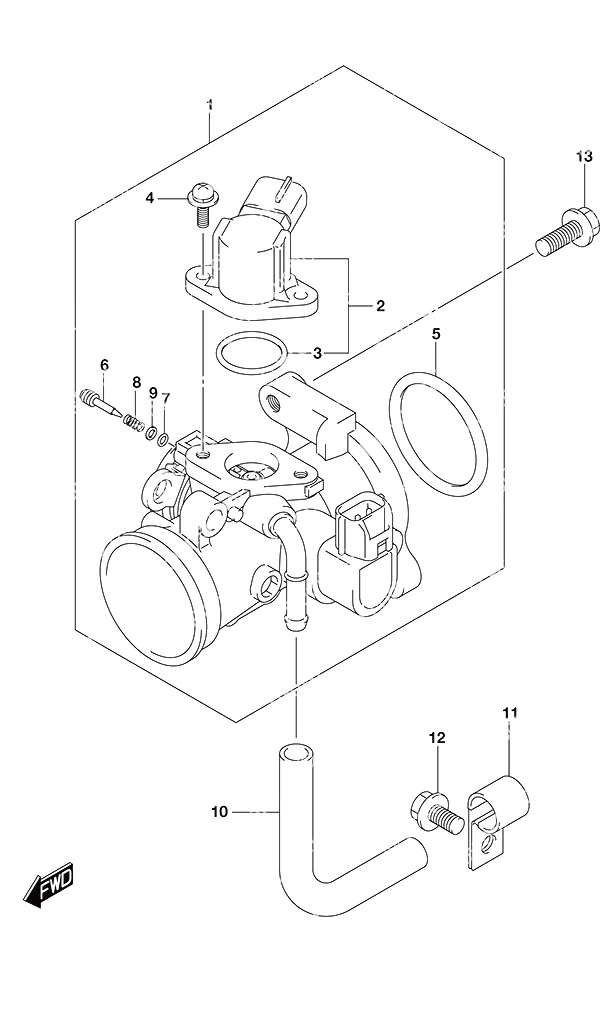 节气门体 Throttle Body