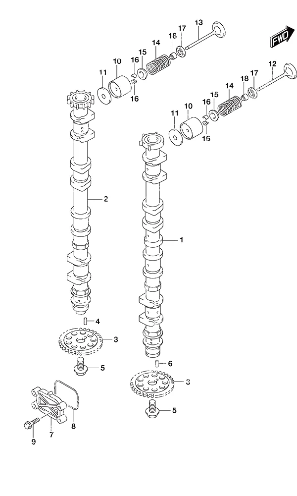凸轮轴 Camshaft