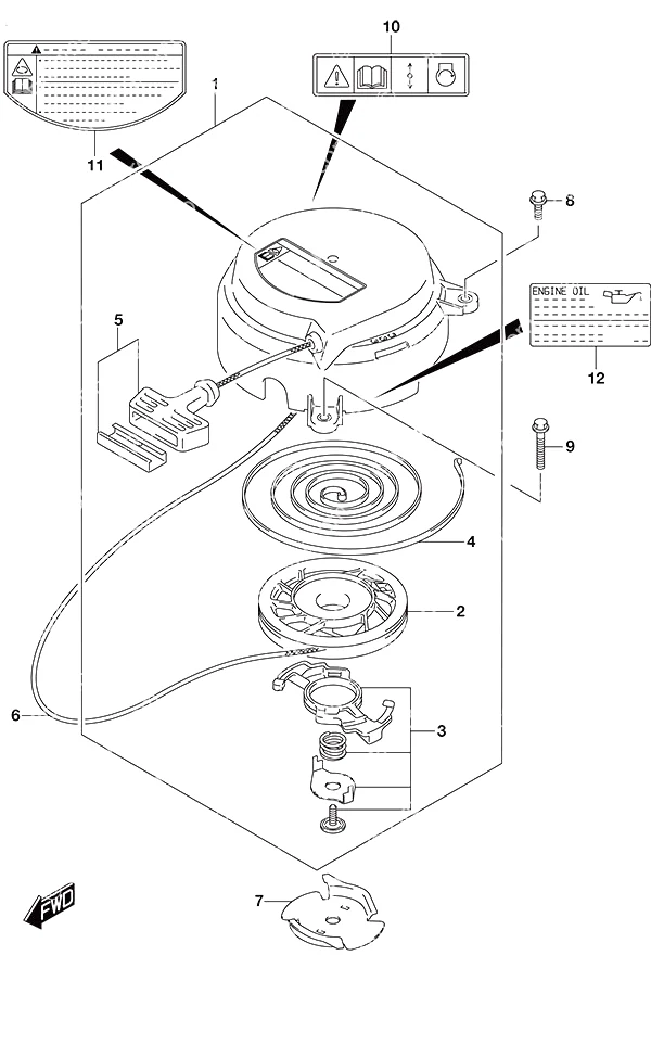 反冲启动器 Recoil Starter