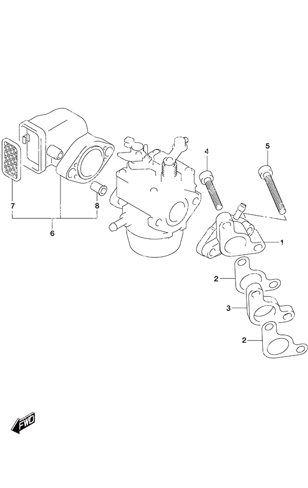 进气管/消音器 Intake Pipe/Silencer