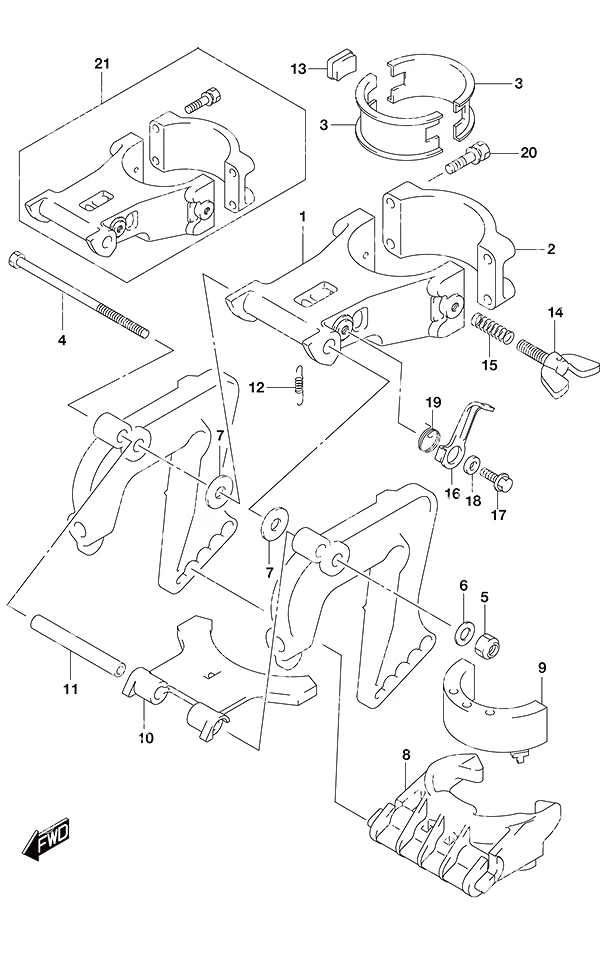 旋转支架 Swivel Bracket