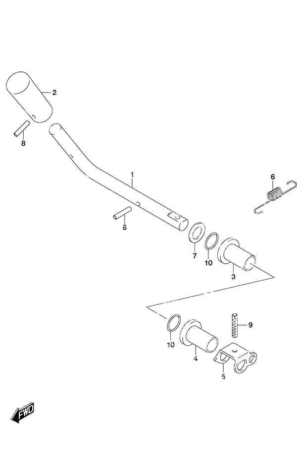 离合器操纵杆 Clutch Lever