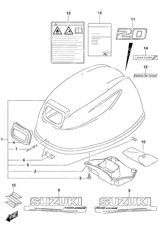 发动机罩 Engine Cover