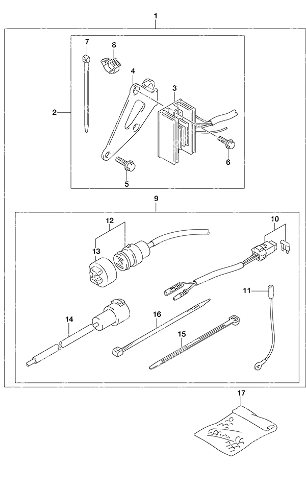 选配:电动手动启动系统 Opt: Electrical Manual Start
