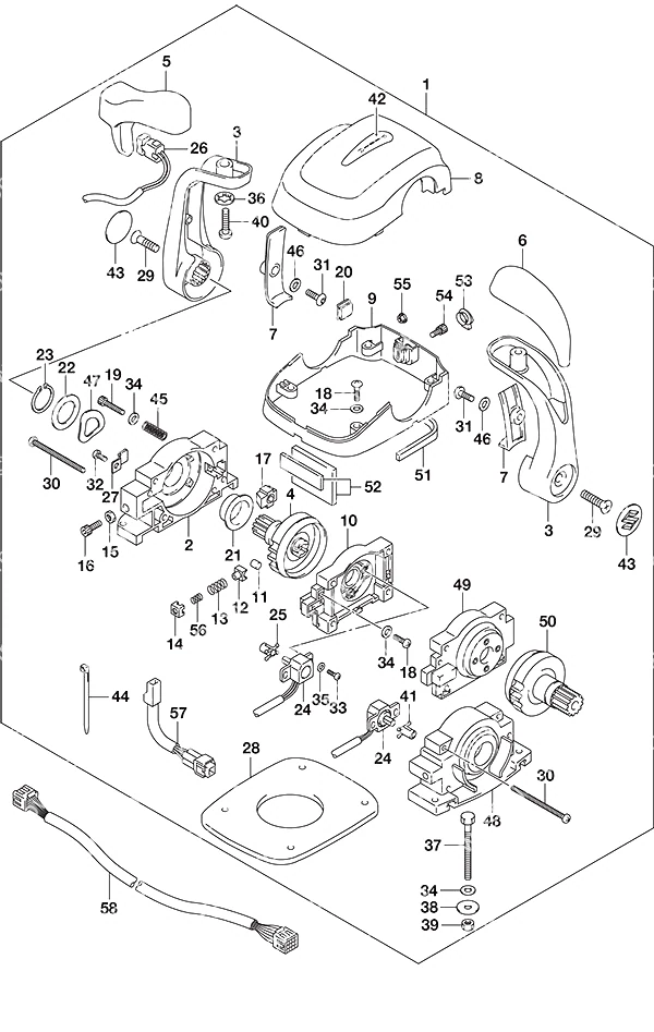 选配: 顶置双联支架 Opt: Top Mount Dual