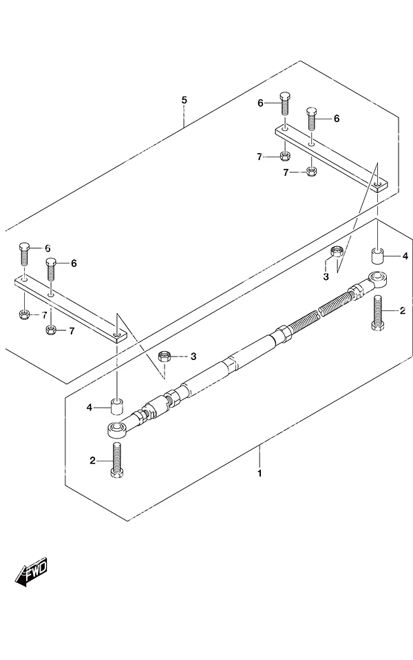 选配: 转向拉杆 Opt: Tie Rod