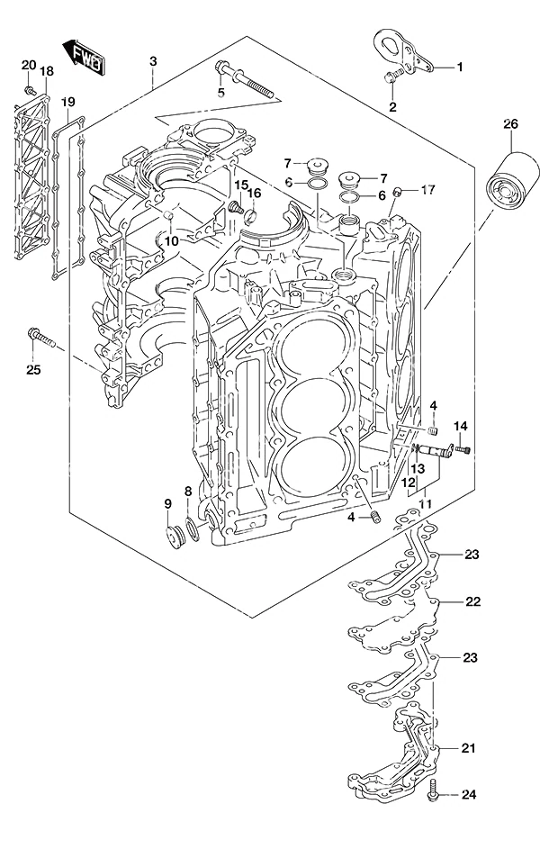 气缸体 Cylinder Block