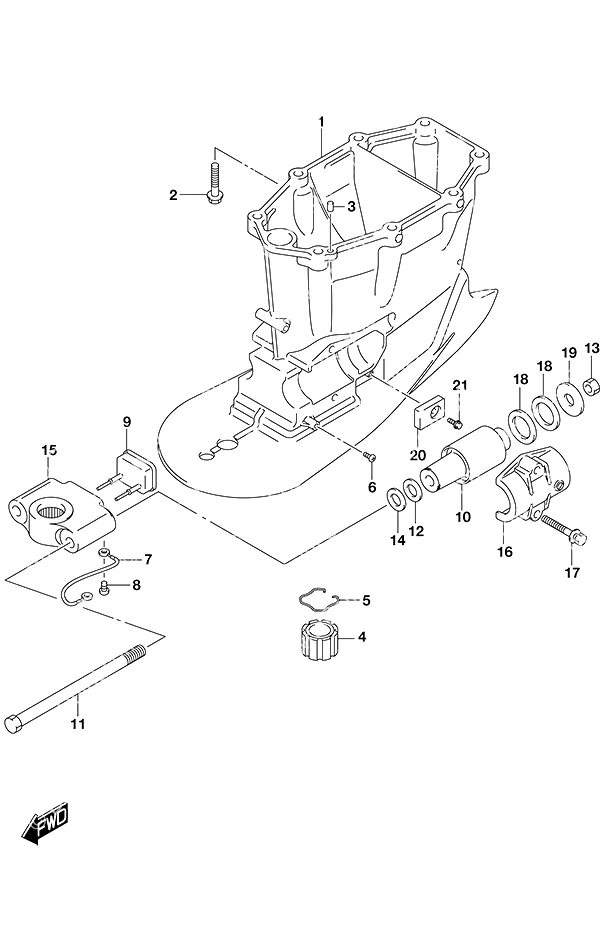 驱动轴壳体 Drive Shaft Housing