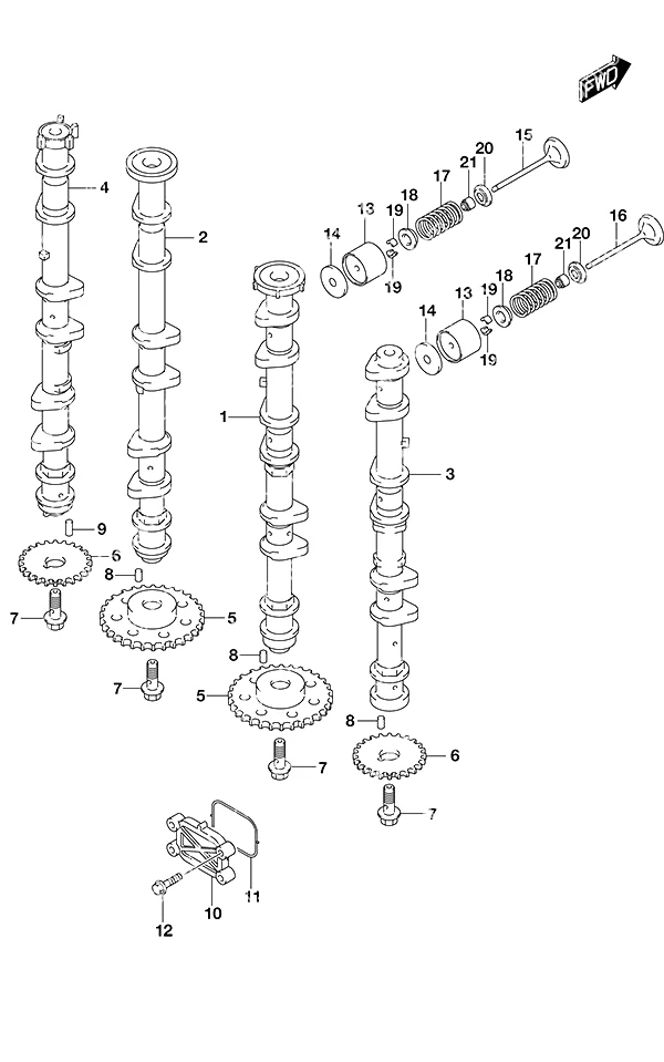 凸轮轴 Camshaft