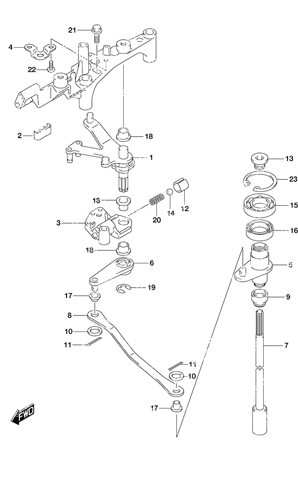离合器轴 Clutch Shaft
