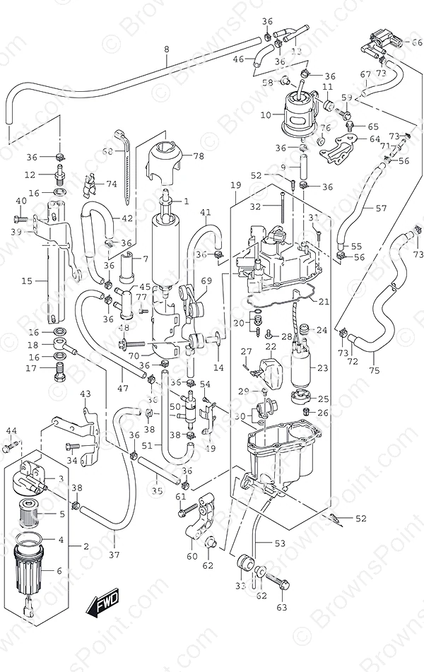 燃油泵/燃油蒸汽分离器 Fuel Pump/Fuel Vapor Separator