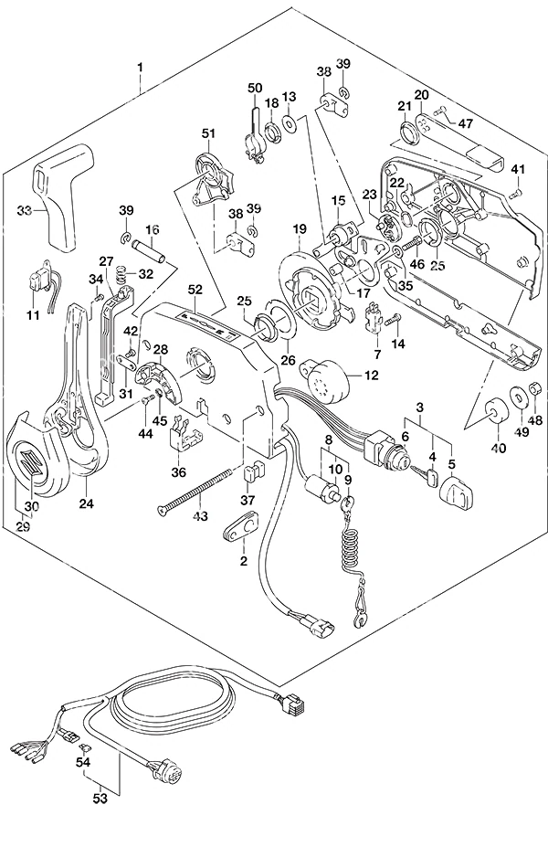 带动力倾斜的遥控装置 Remote Controlw/Power Tilt