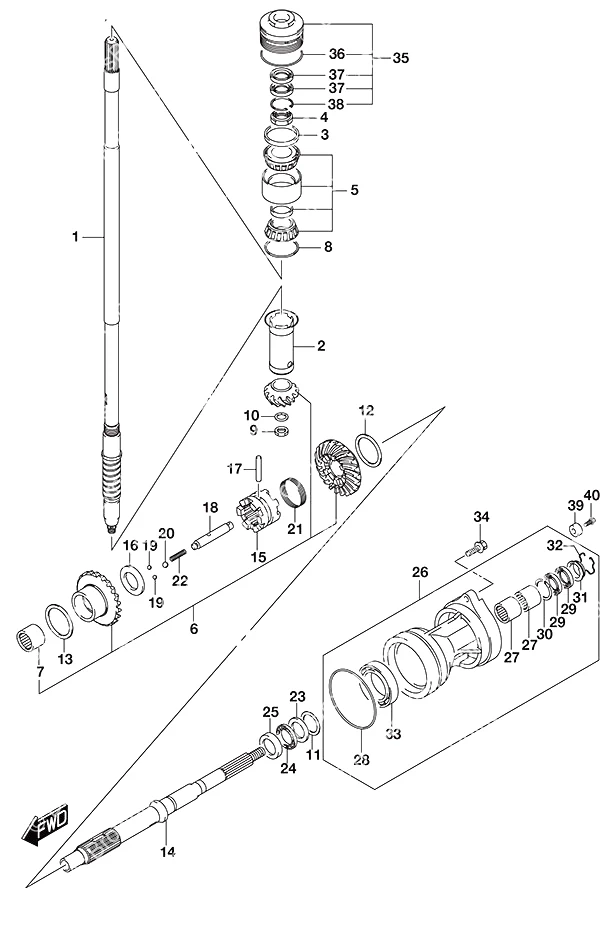 变速箱SS型号 Transmission SS Model