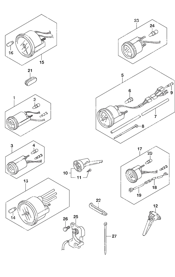 选配: 仪表遥控器 Opt: MeterRemote Control