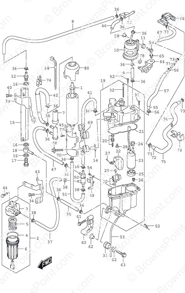 燃油泵/燃油蒸汽分离器 Fuel Pump/Fuel Vapor Separator