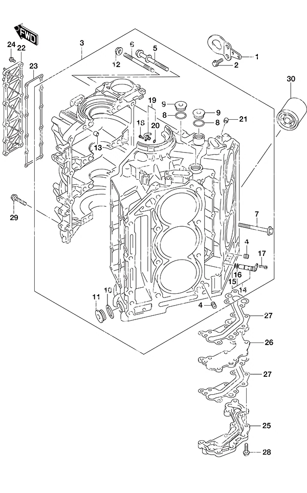 气缸体 Cylinder Block