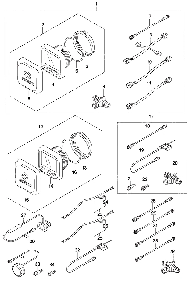 选配:多功能仪表(2) Opt: Multi-Function Gauge (2)