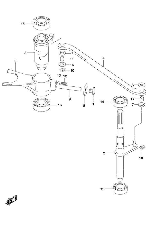离合器推杆 Clutch Rod